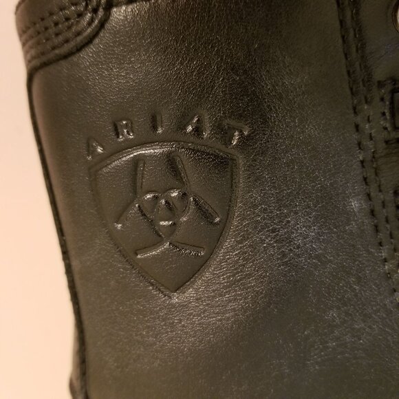 Ariat 8C High Top Boots Leather Kiltie Lace Up Granny 33501 Heritage Lacer - Picture 12 of 12